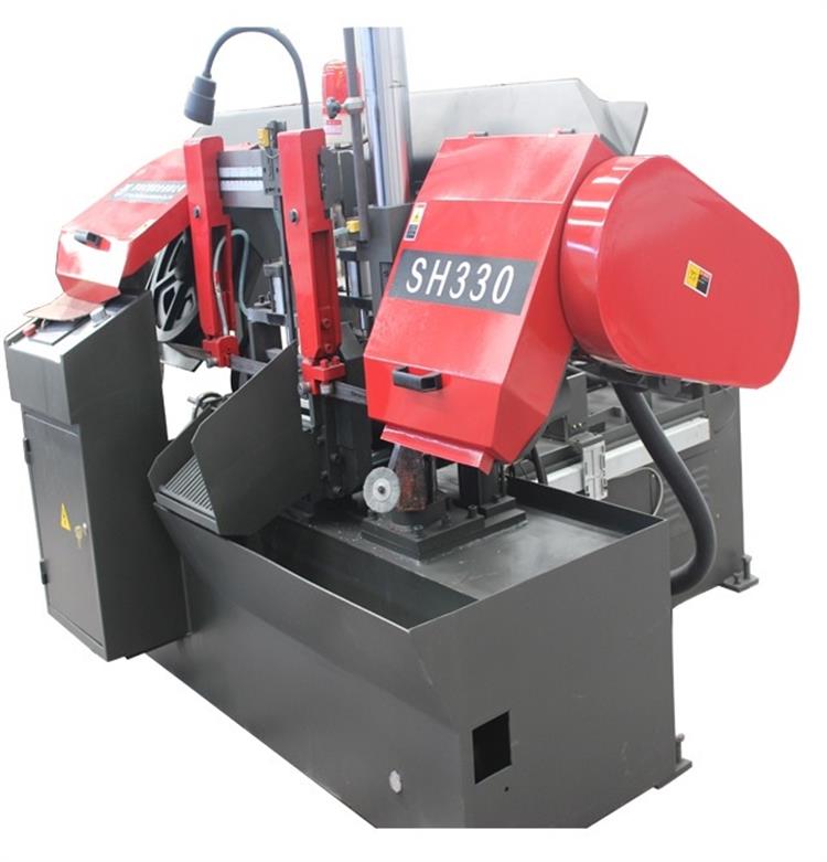 SH-330 Automatic CNC Band Saw Machine Cutting Steel (3).jpg